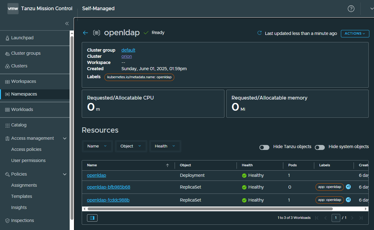 Openldap Workload Openldap Workload