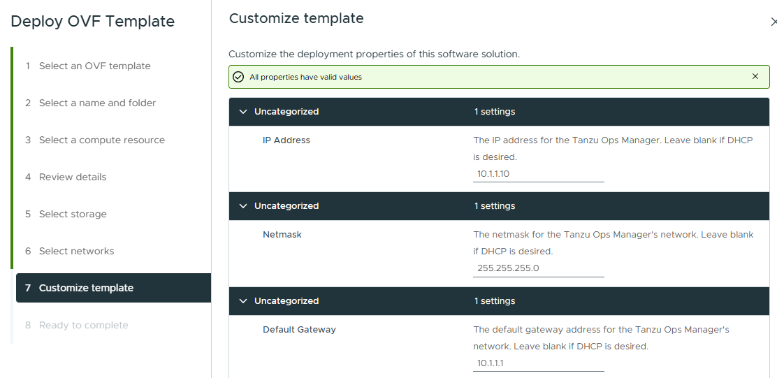 Customize template part 1