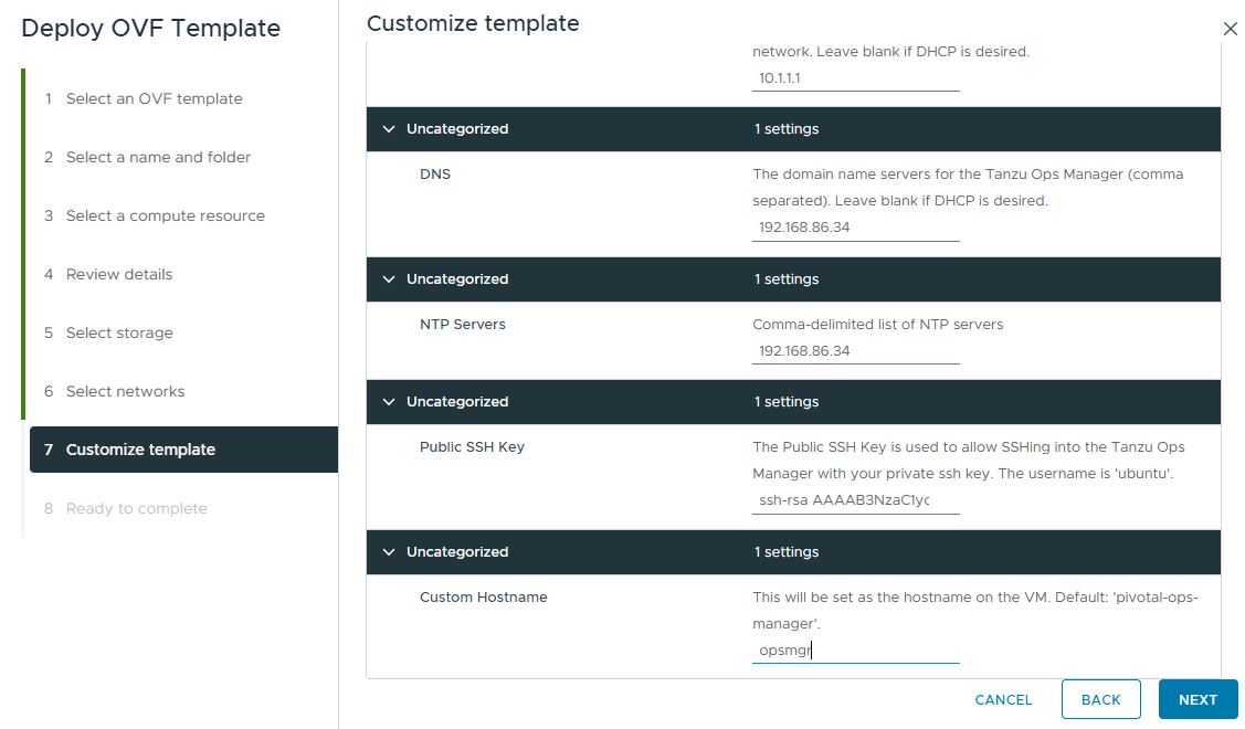 Customize template part 2