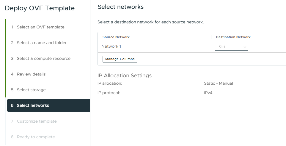 Select networks