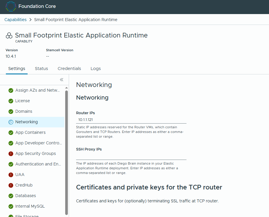 Networking Router IPs